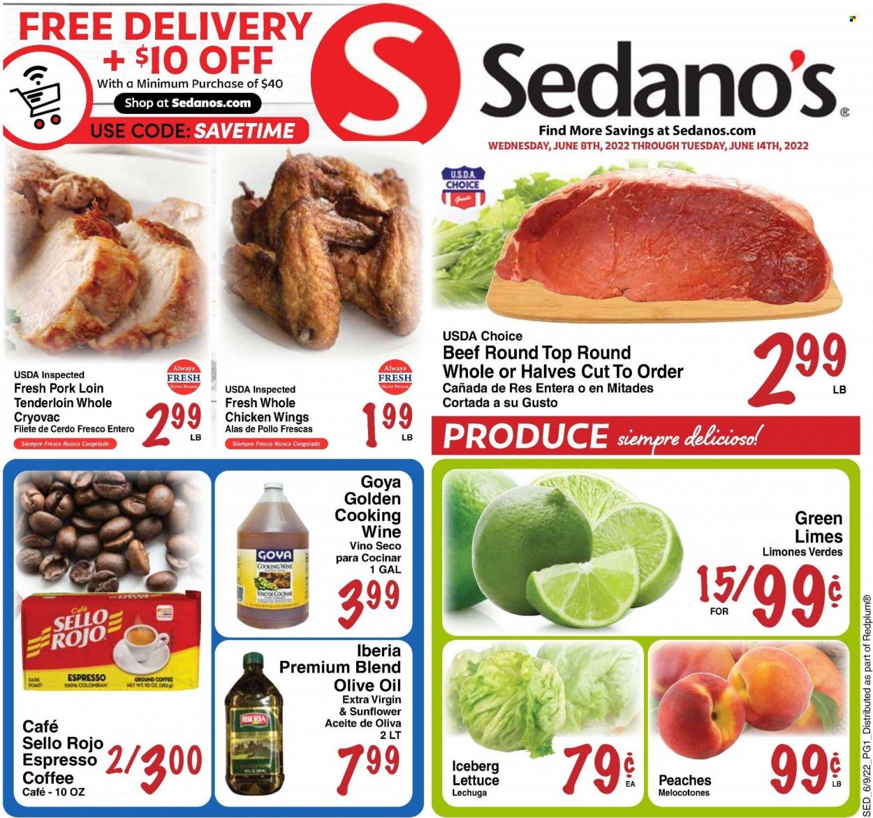 Sedano's (FL) Weekly Ad Flyer June 9 to June 16