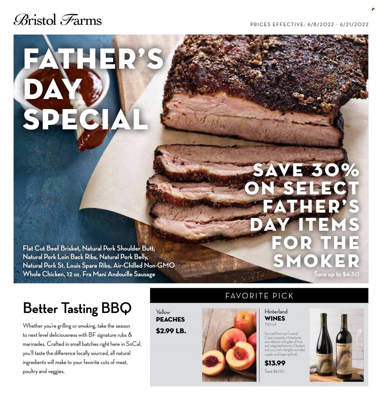 Bristol Farms (CA) Weekly Ad Flyer June 9 to June 16