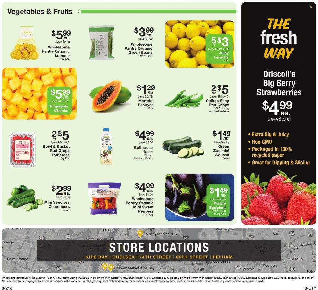 Fairway Market (CT, NJ, NY) Weekly Ad Flyer June 9 to June 16