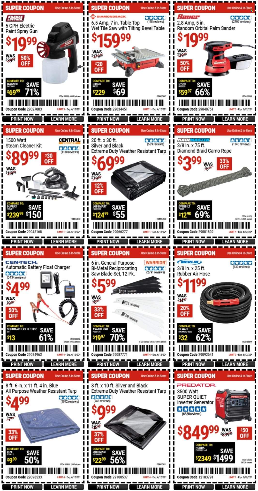Harbor Freight Weekly Ad Flyer June 10 to June 17