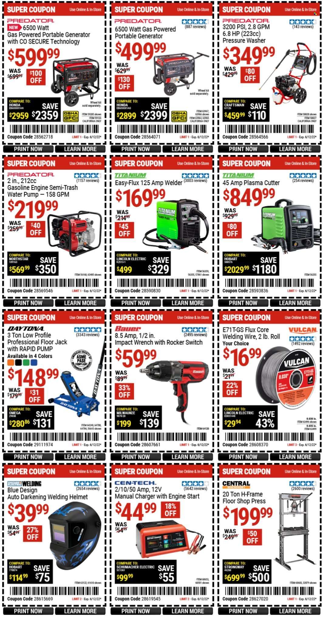 Harbor Freight Weekly Ad Flyer June 10 to June 17
