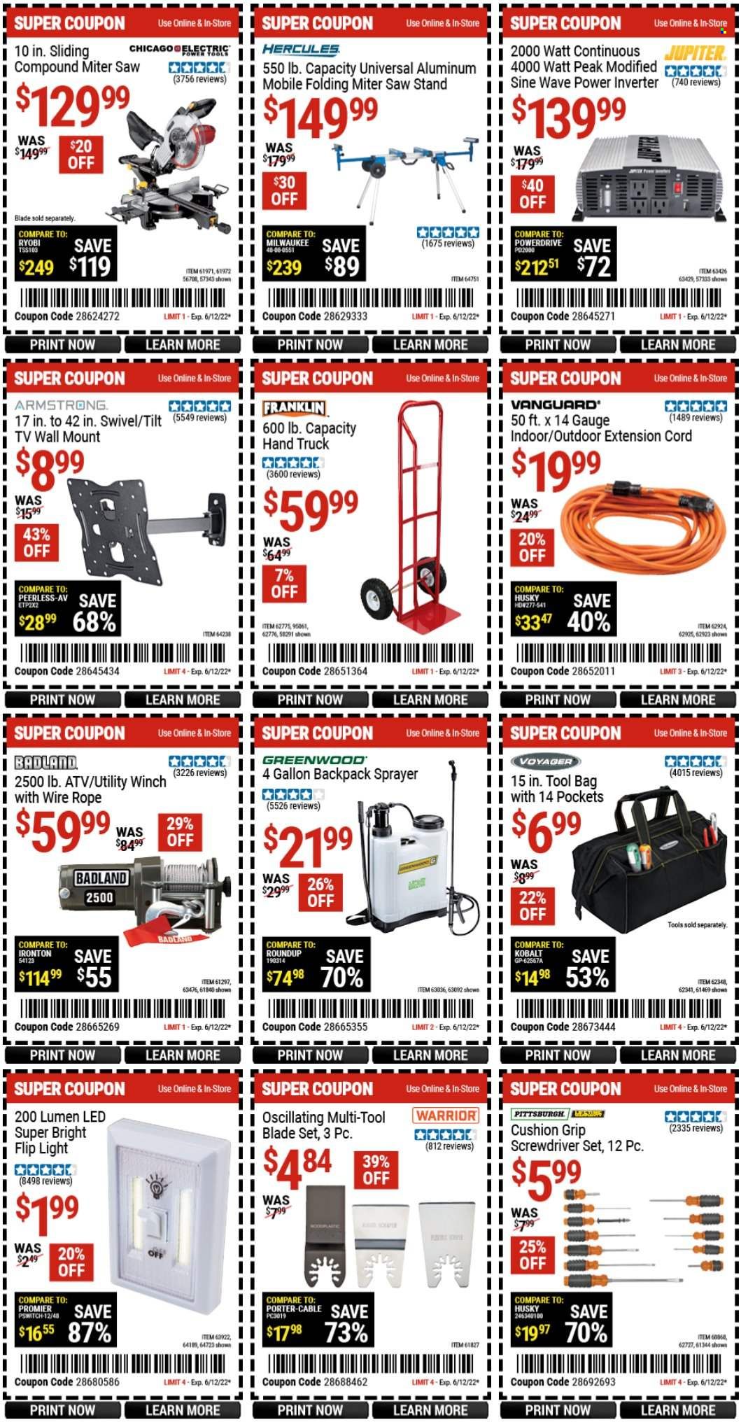 Harbor Freight Weekly Ad Flyer June 10 to June 17