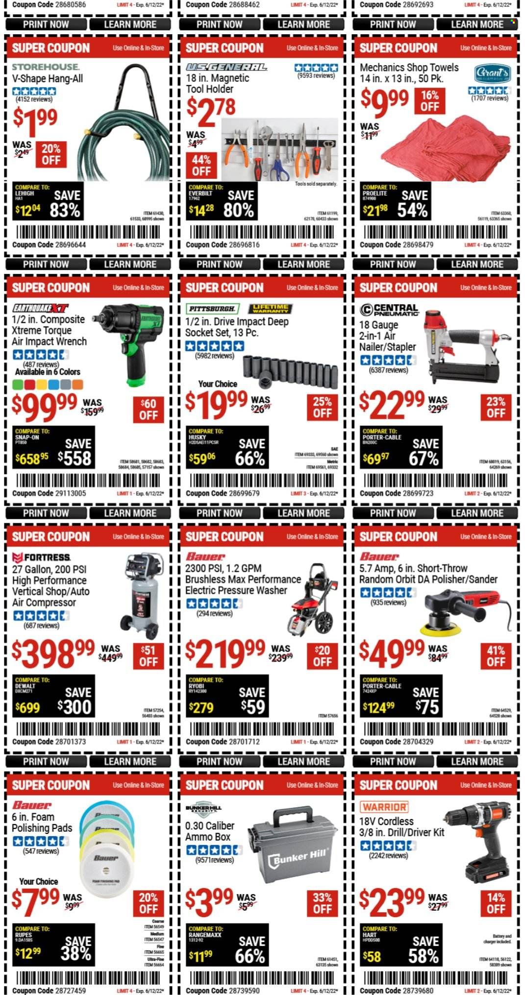 Harbor Freight Weekly Ad Flyer June 10 to June 17