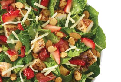 Claim a Free Small Fry In-app with the Purchase of a Summer Strawberry Salad at Wendy’s