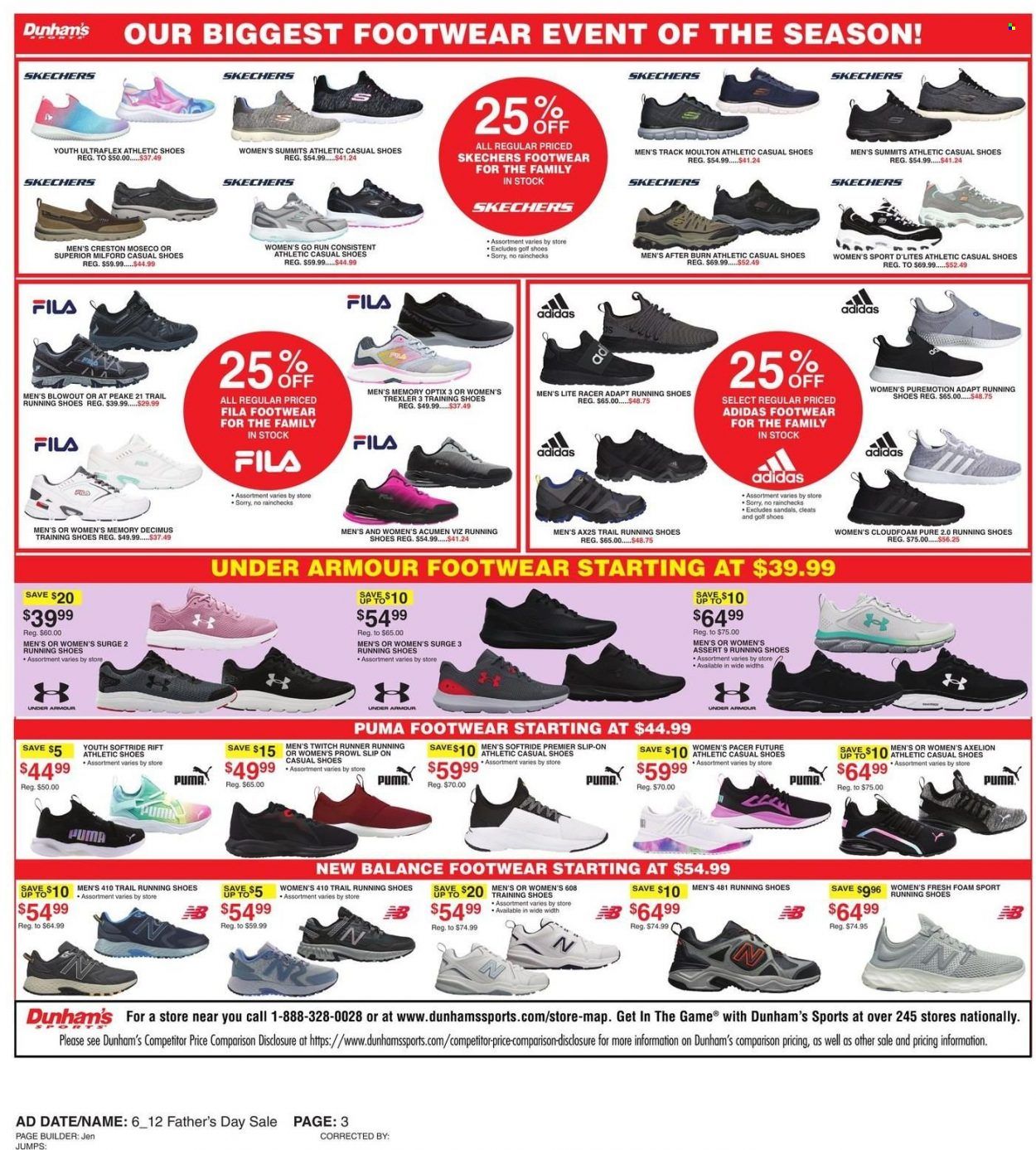 Dunham's Sports Weekly Ad Flyer June 11 to June 18