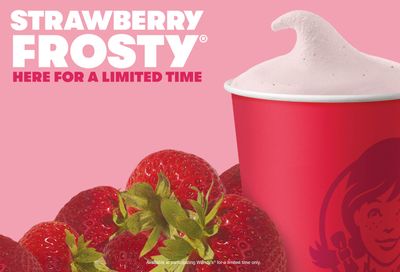 The New Strawberry Frosty Arrives at Wendy’s for a Limited Time 