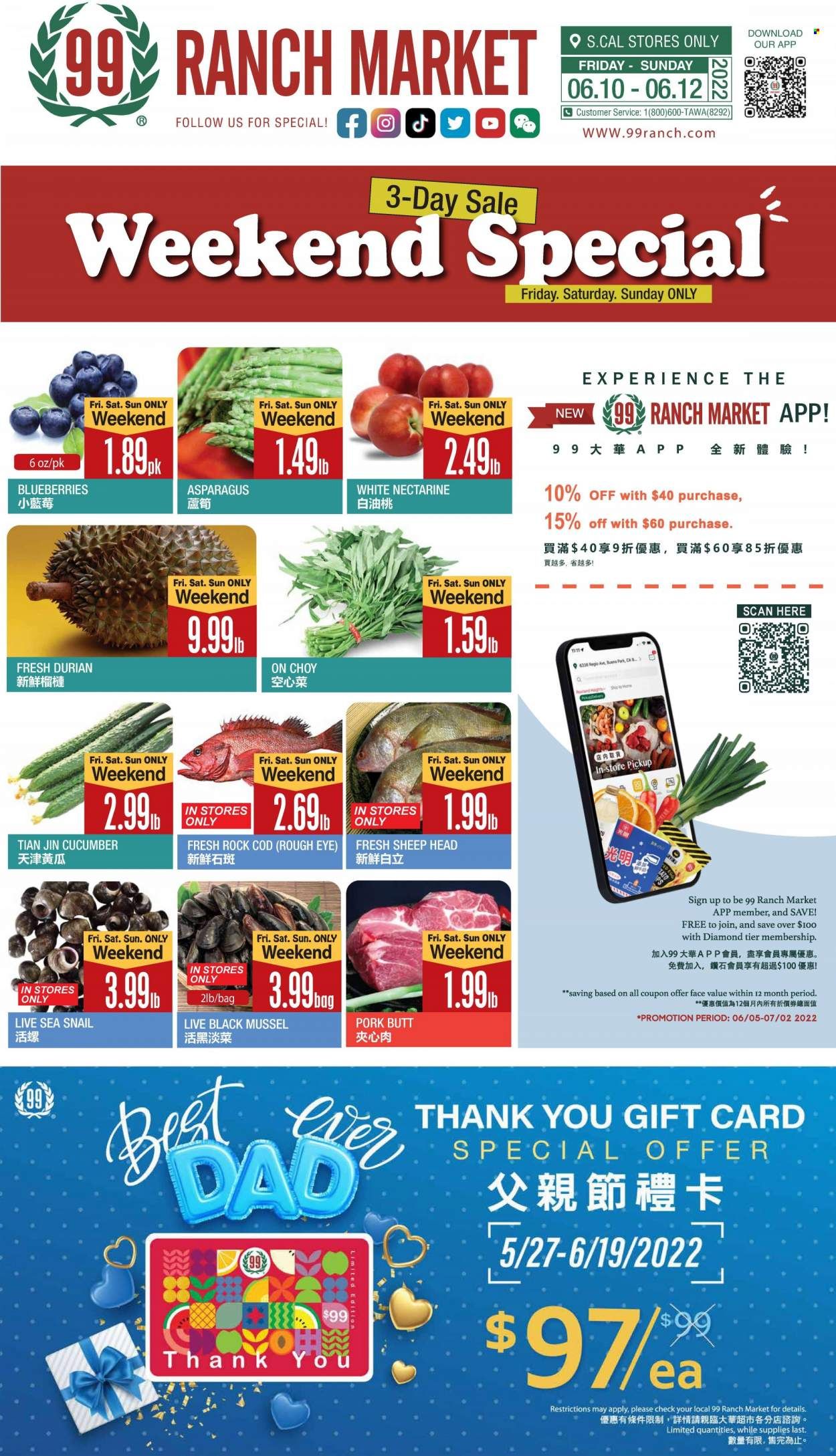 99 Ranch Market (CA) Weekly Ad Flyer June 12 to June 19