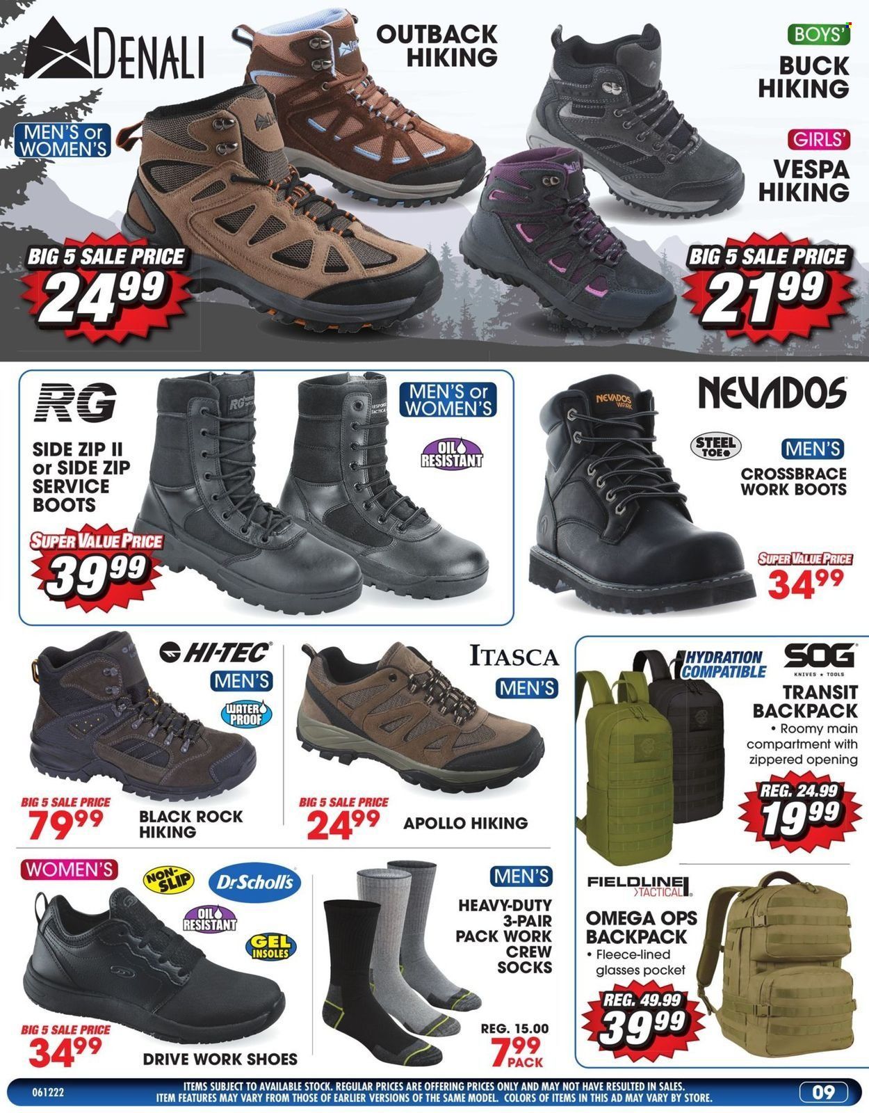 Big 5 (AZ, CA, CO, ID, NM, OR, UT, WA) Weekly Ad Flyer June 12 to June 19