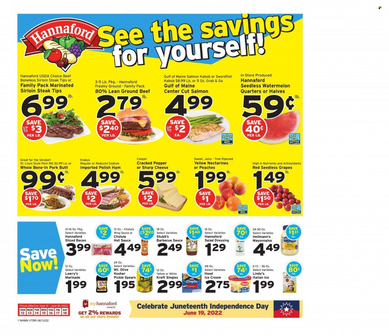 Hannaford (NH) Weekly Ad Flyer June 12 to June 19