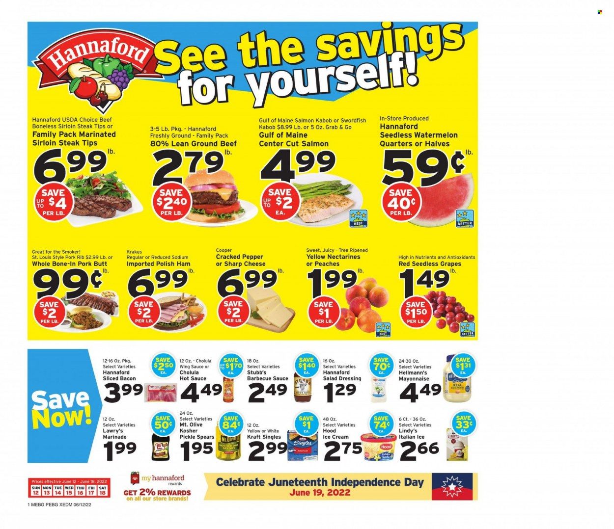 Hannaford (ME) Weekly Ad Flyer June 12 to June 19