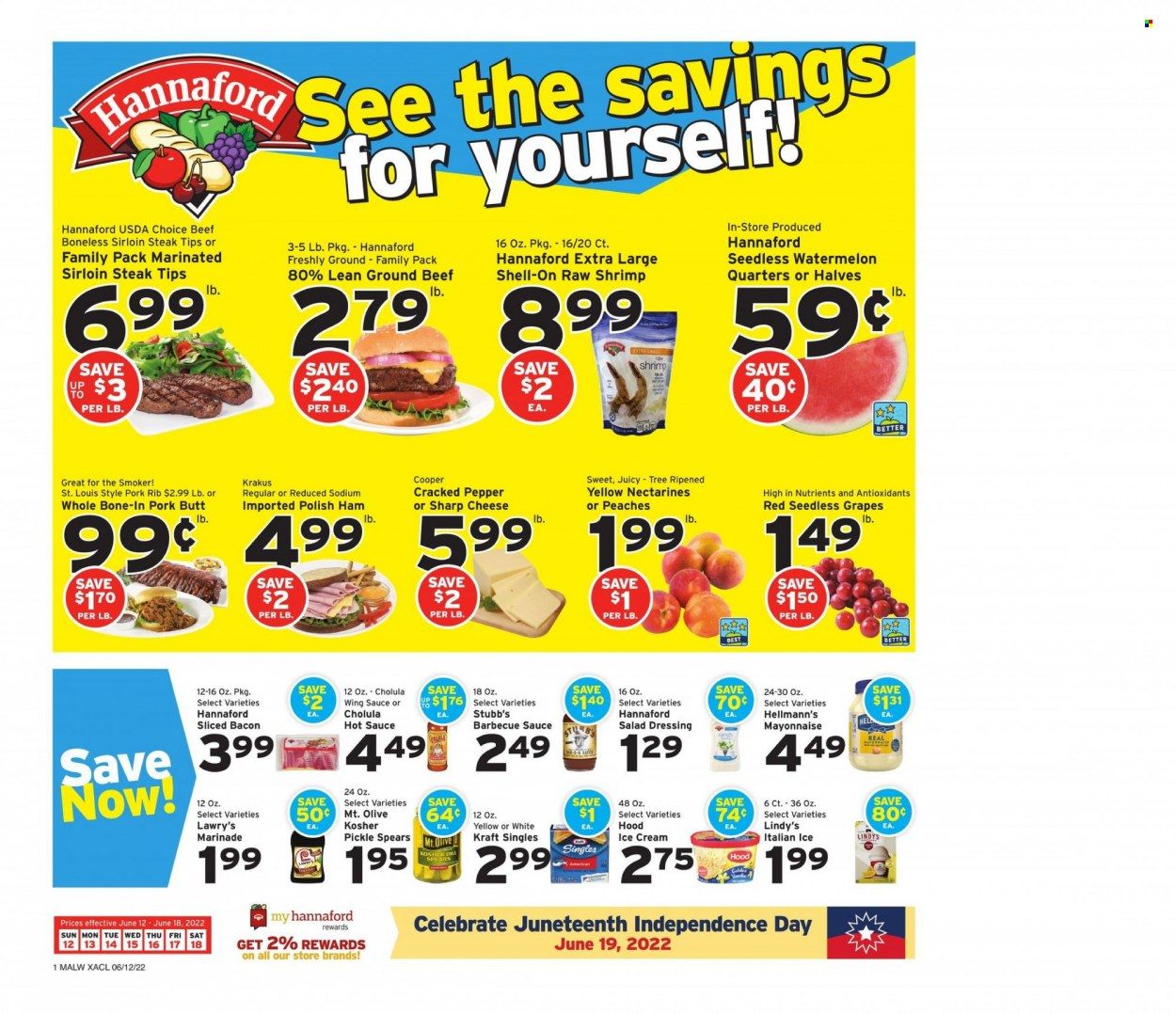Hannaford (MA) Weekly Ad Flyer June 12 to June 19