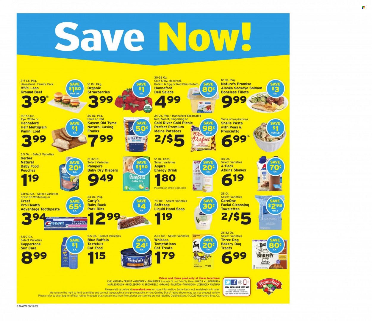 Hannaford (MA) Weekly Ad Flyer June 12 to June 19