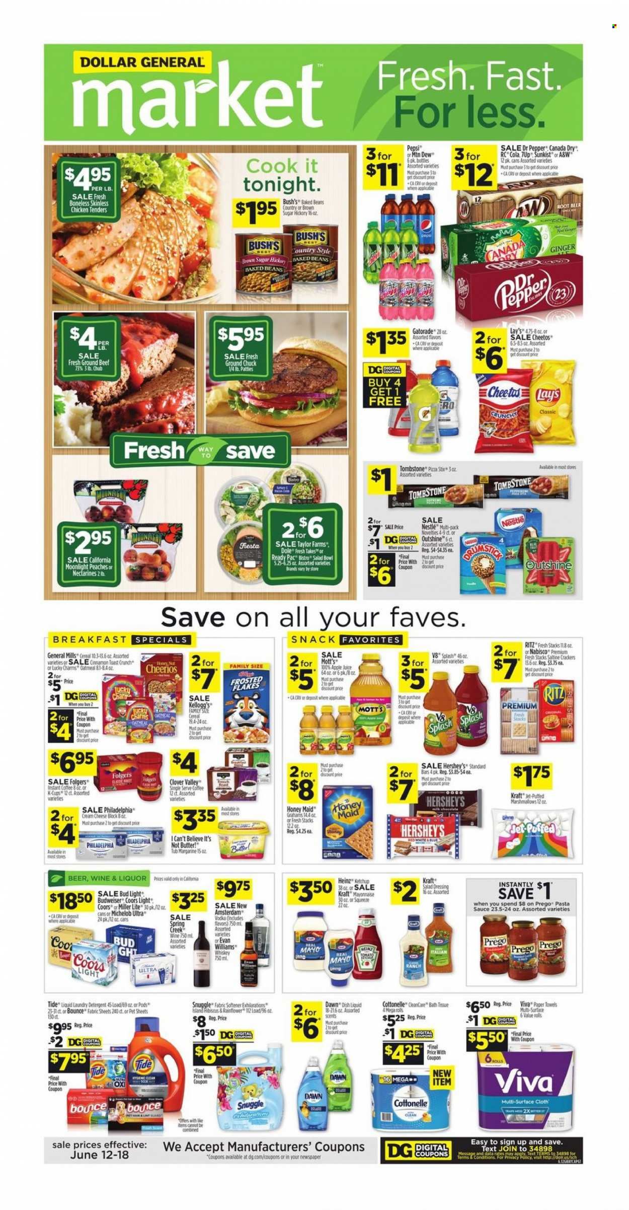 Dollar General (CA) Weekly Ad Flyer June 13 to June 20