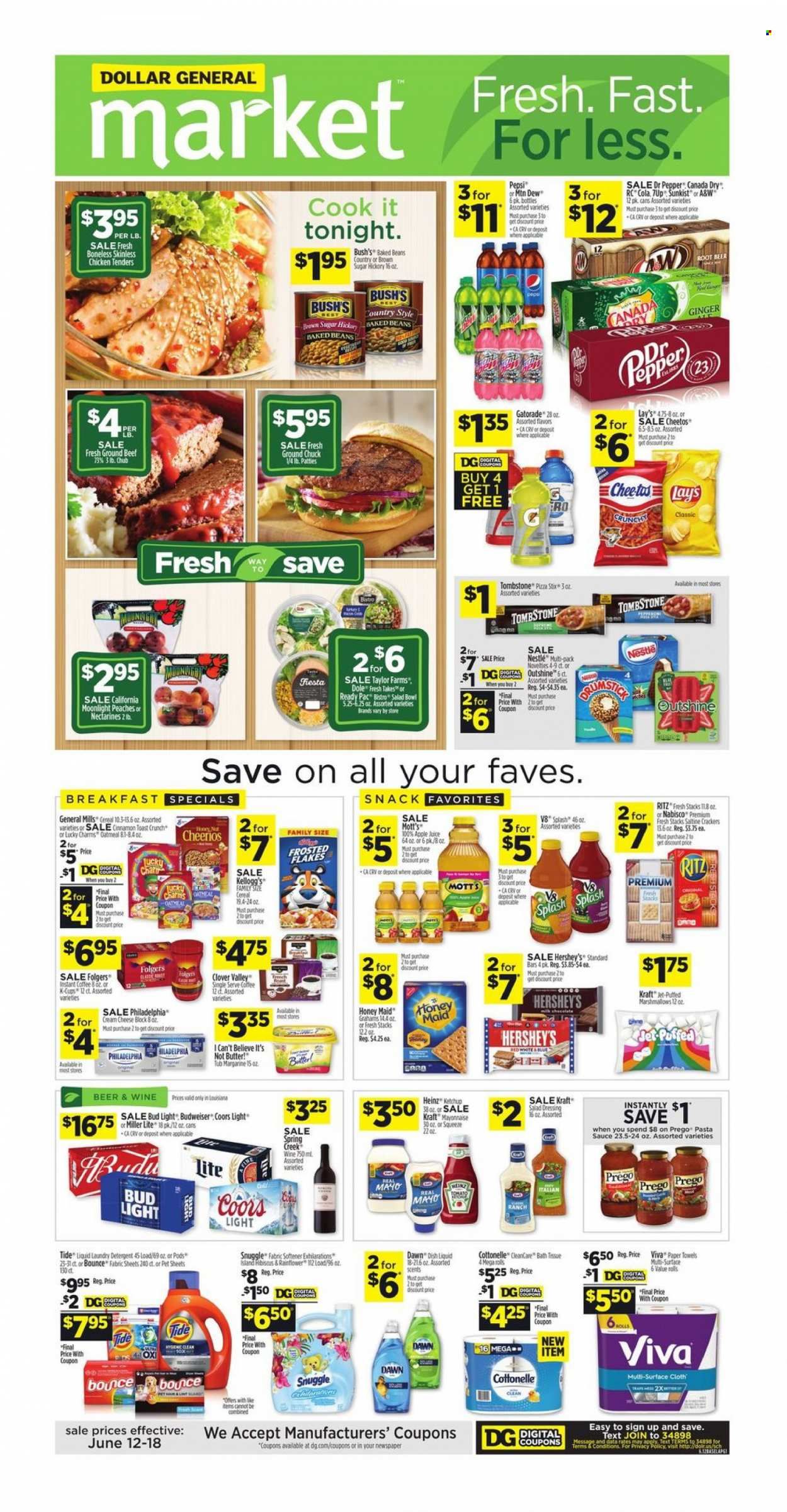 Dollar General (LA) Weekly Ad Flyer June 13 to June 20