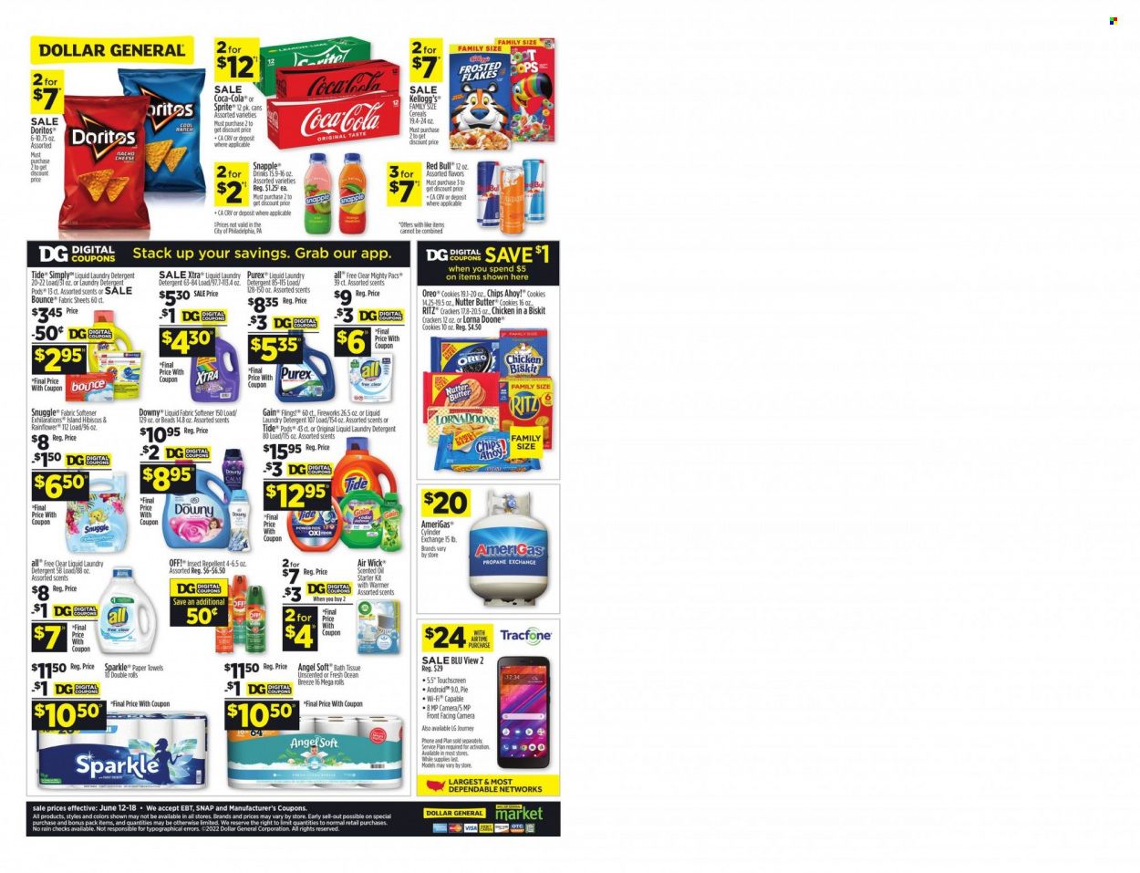 Dollar General (GA, KS, MA, MD, MI, NY, PA) Weekly Ad Flyer June 13 to June 20