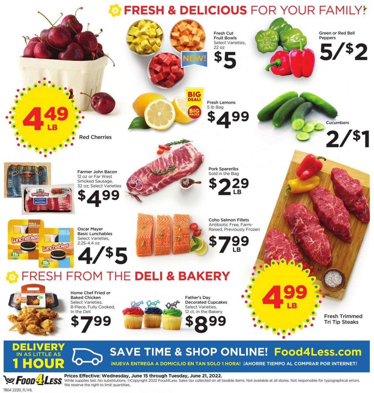 Food 4 Less (CA) Weekly Ad Flyer June 14 to June 21