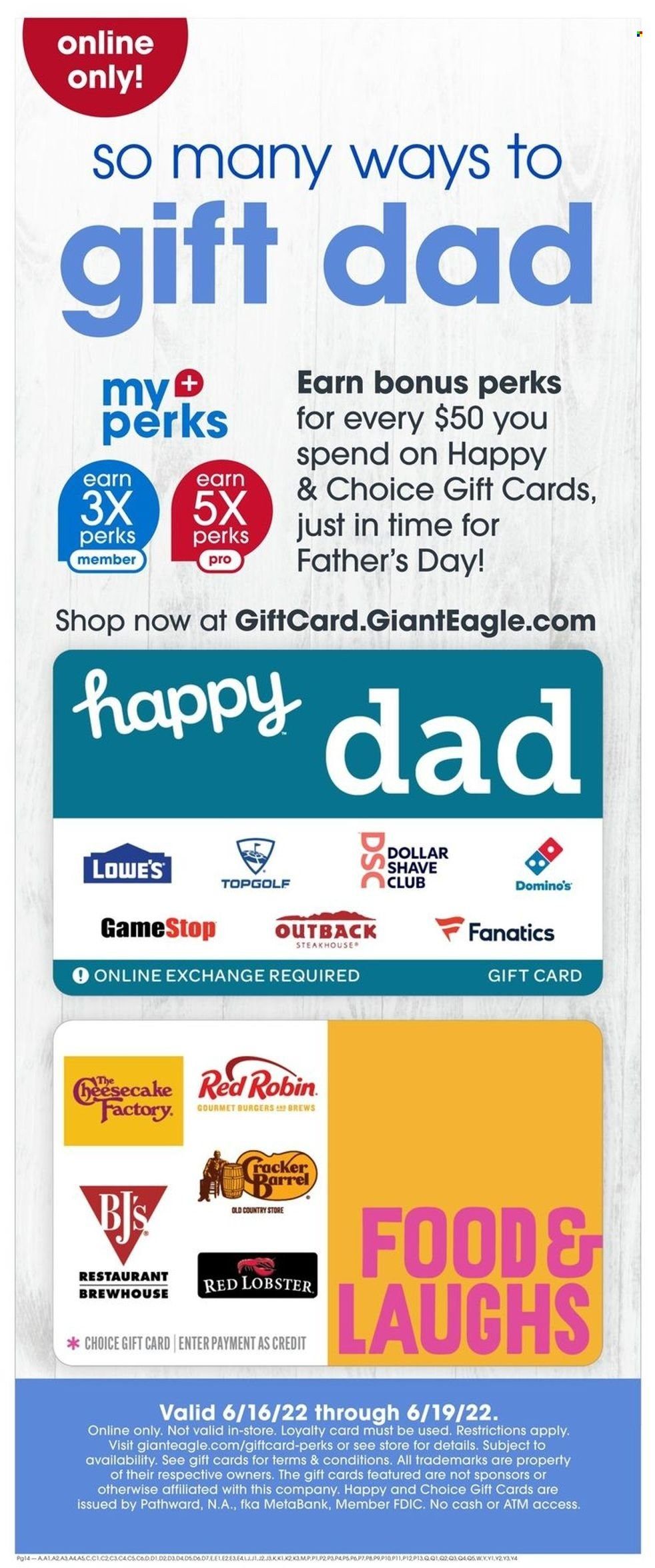 Giant Eagle (OH, PA) Weekly Ad Flyer June 14 to June 21