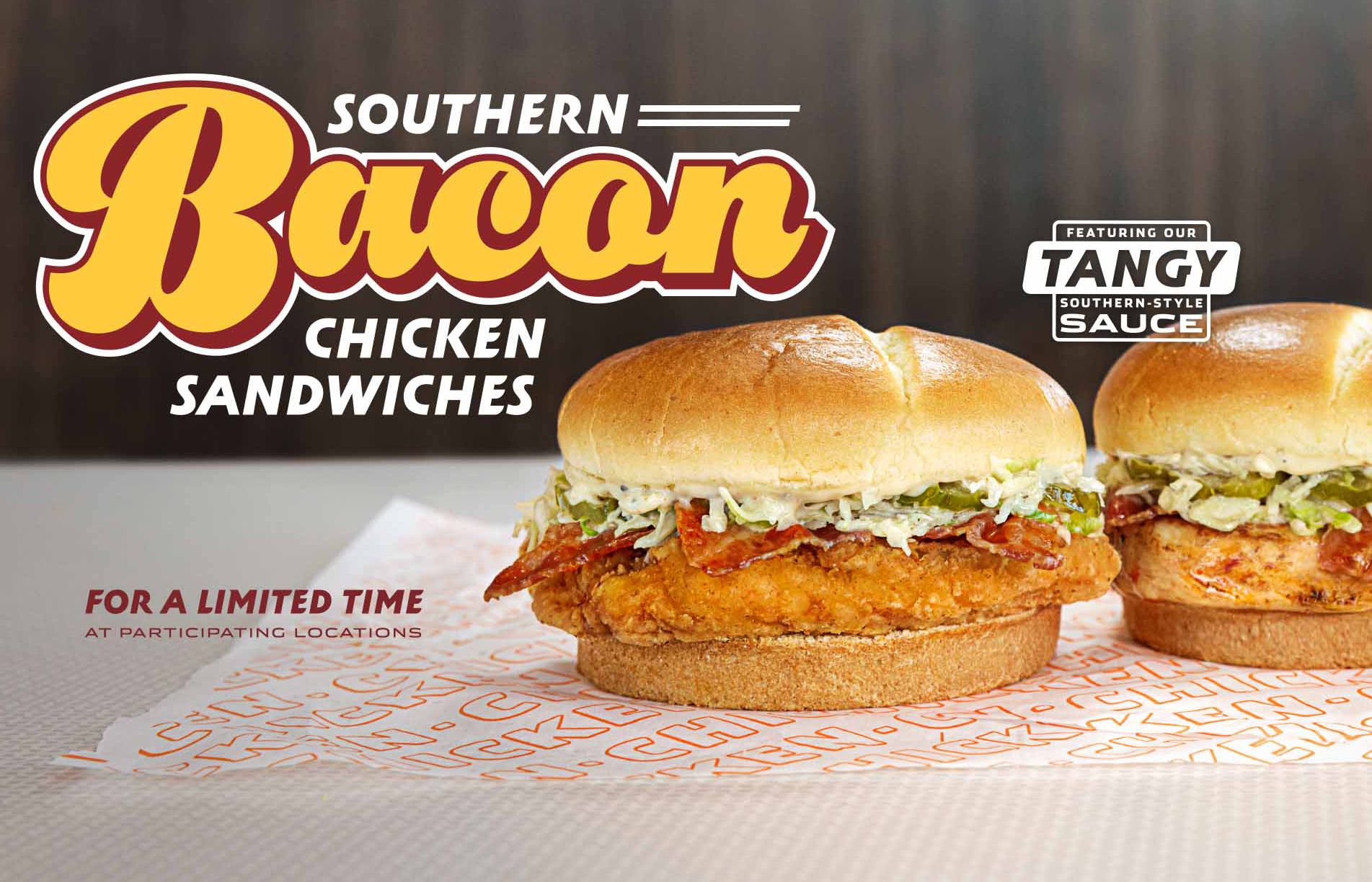 Whataburger Premiers Regular, Grilled and Spicy Southern Bacon Whatachick'n Sandwiches for a Limited Time Whataburger Premiers Regular, Grilled and Spicy Southern Bacon Whatachick'n Sandwiches for a Limited Time
