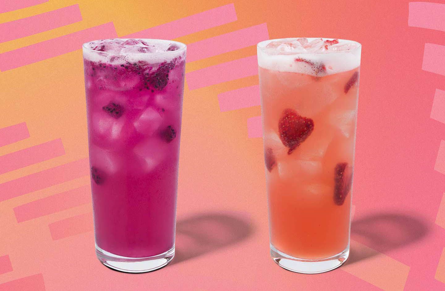 Mango Dragonfruit and Strawberry Açaí Refreshers Land at Starbucks for the Summer Mango Dragonfruit and Strawberry Açaí Refreshers Land at Starbucks for the Summer