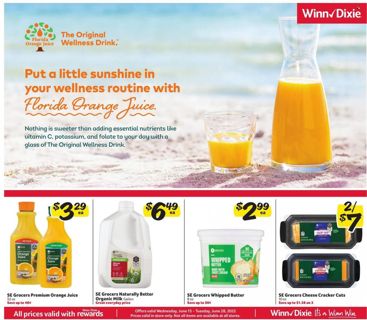 Winn Dixie (AL, FL, GA, LA) Weekly Ad Flyer June 15 to June 22