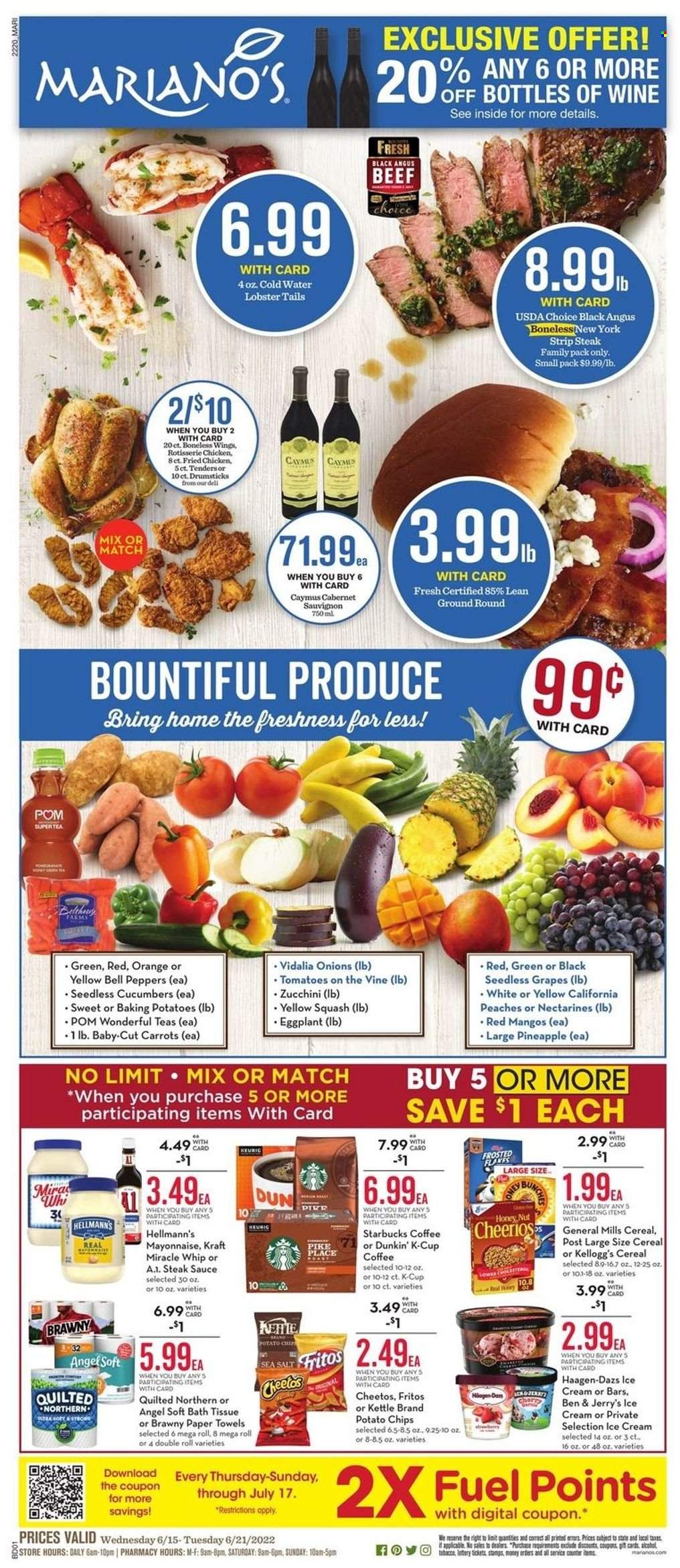 Mariano’s (IL) Weekly Ad Flyer June 15 to June 22