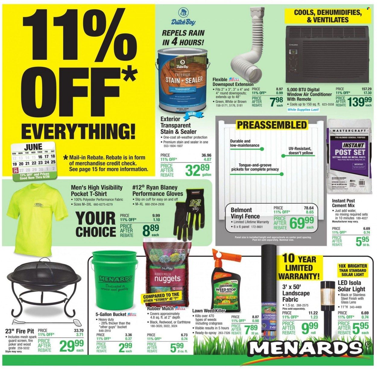 Menards Weekly Ad Flyer June 15 to June 22