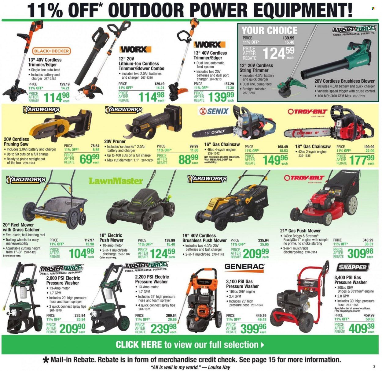 Menards Weekly Ad Flyer June 15 to June 22