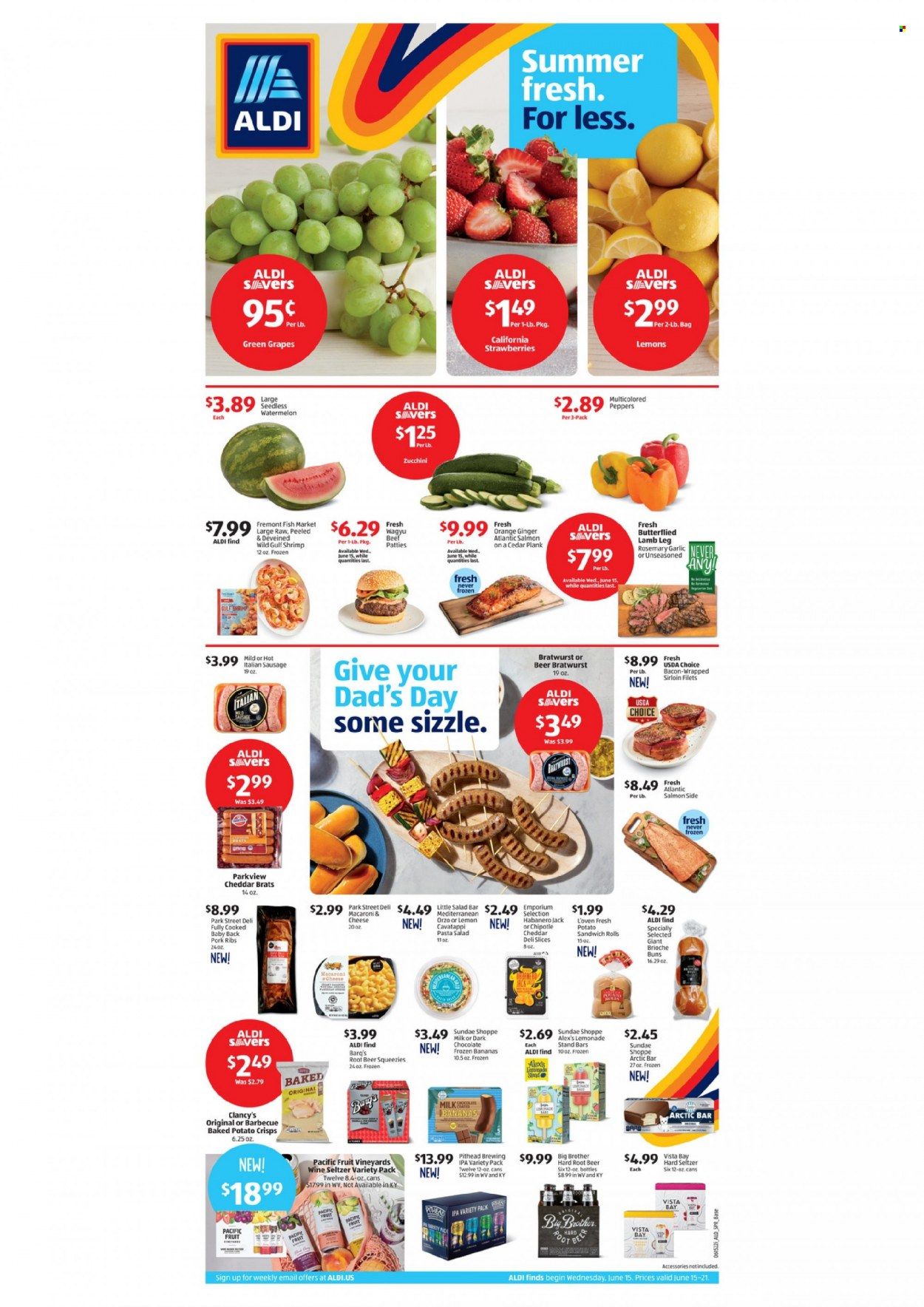ALDI Weekly Ad Flyer June 15 to June 22