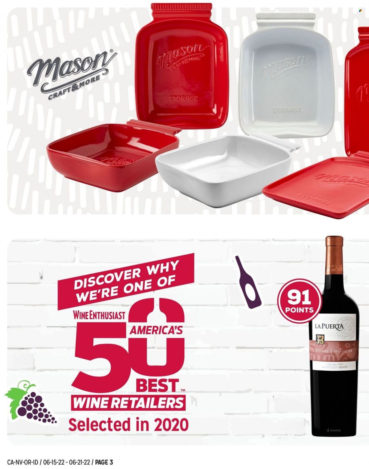 Grocery Outlet (CA, ID, OR, PA, WA) Weekly Ad Flyer June 15 to June 22