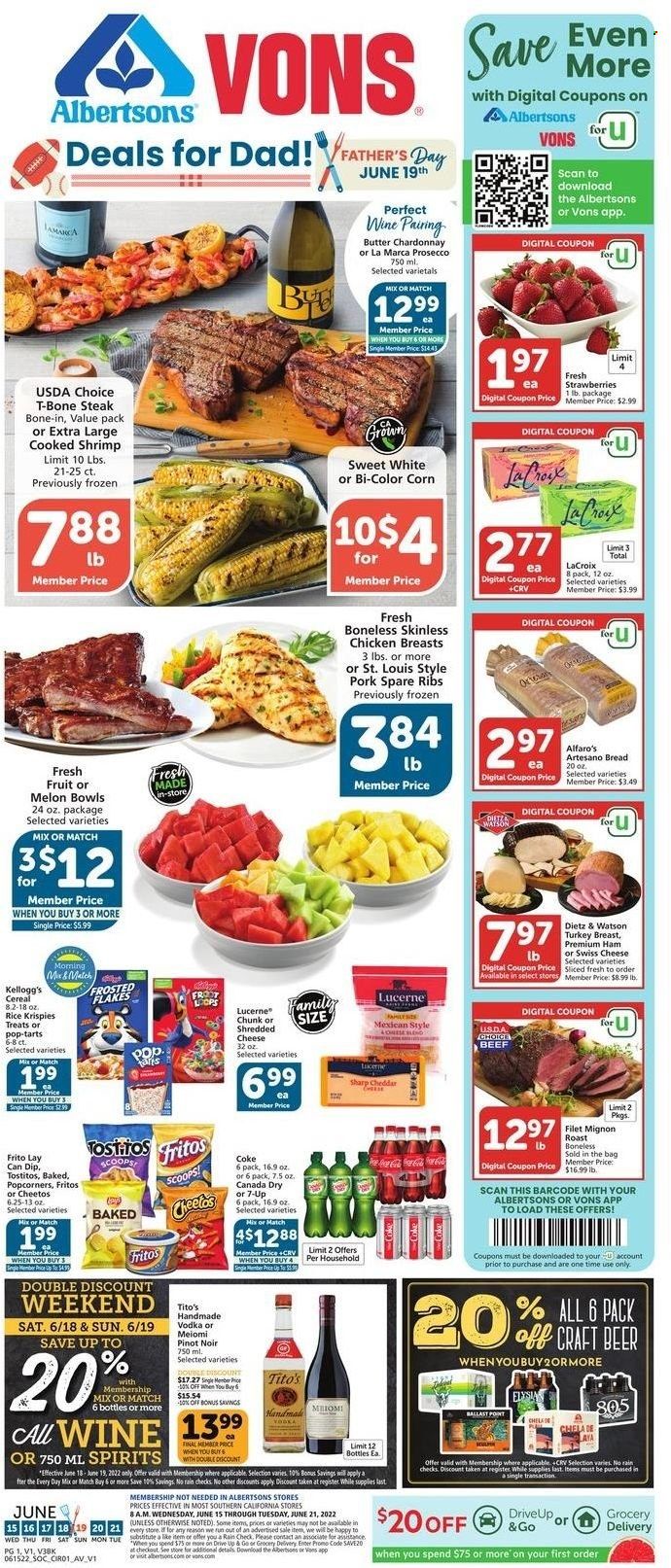 Vons (CA) Weekly Ad Flyer June 15 to June 22