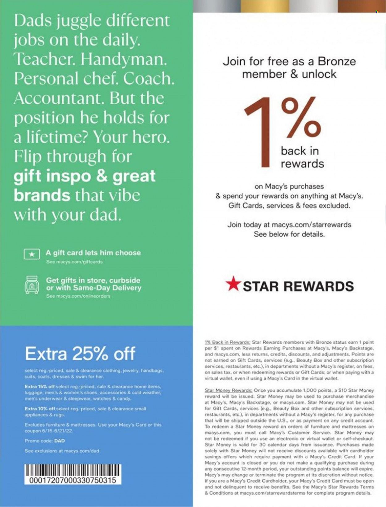 Macy's Weekly Ad Flyer June 15 to June 22
