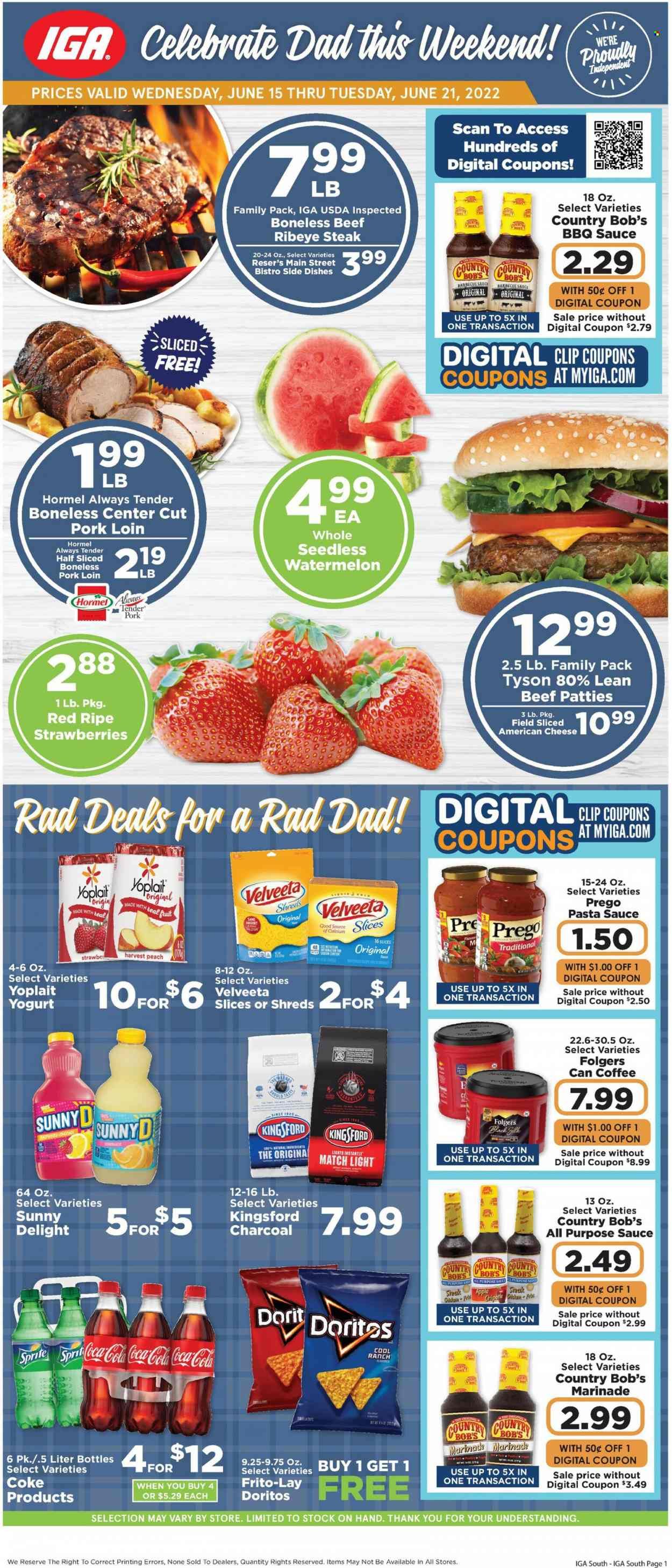 IGA Weekly Ad Flyer June 15 to June 22