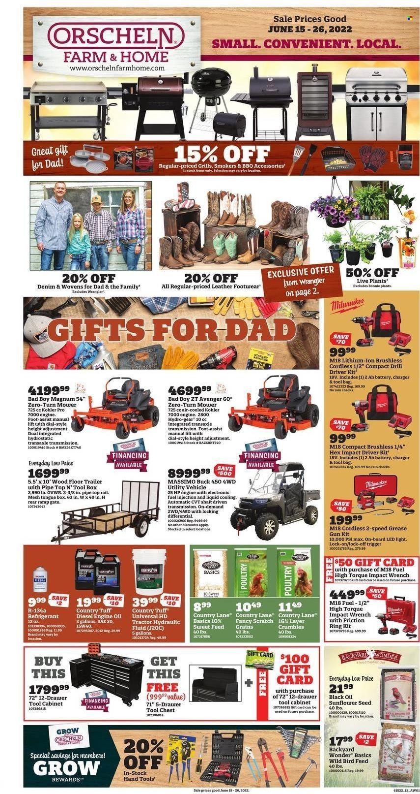 Orscheln Farm and Home (IA, IN, KS, MO, NE, OK) Weekly Ad Flyer June 15 to June 22