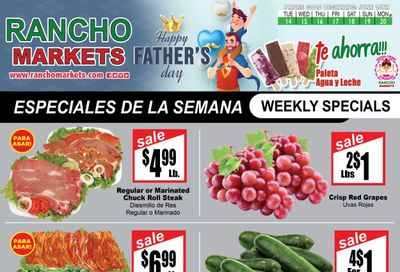 Rancho Markets (UT) Weekly Ad Flyer June 15 to June 22