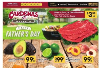 Cardenas (CA, NV) Weekly Ad Flyer June 15 to June 22
