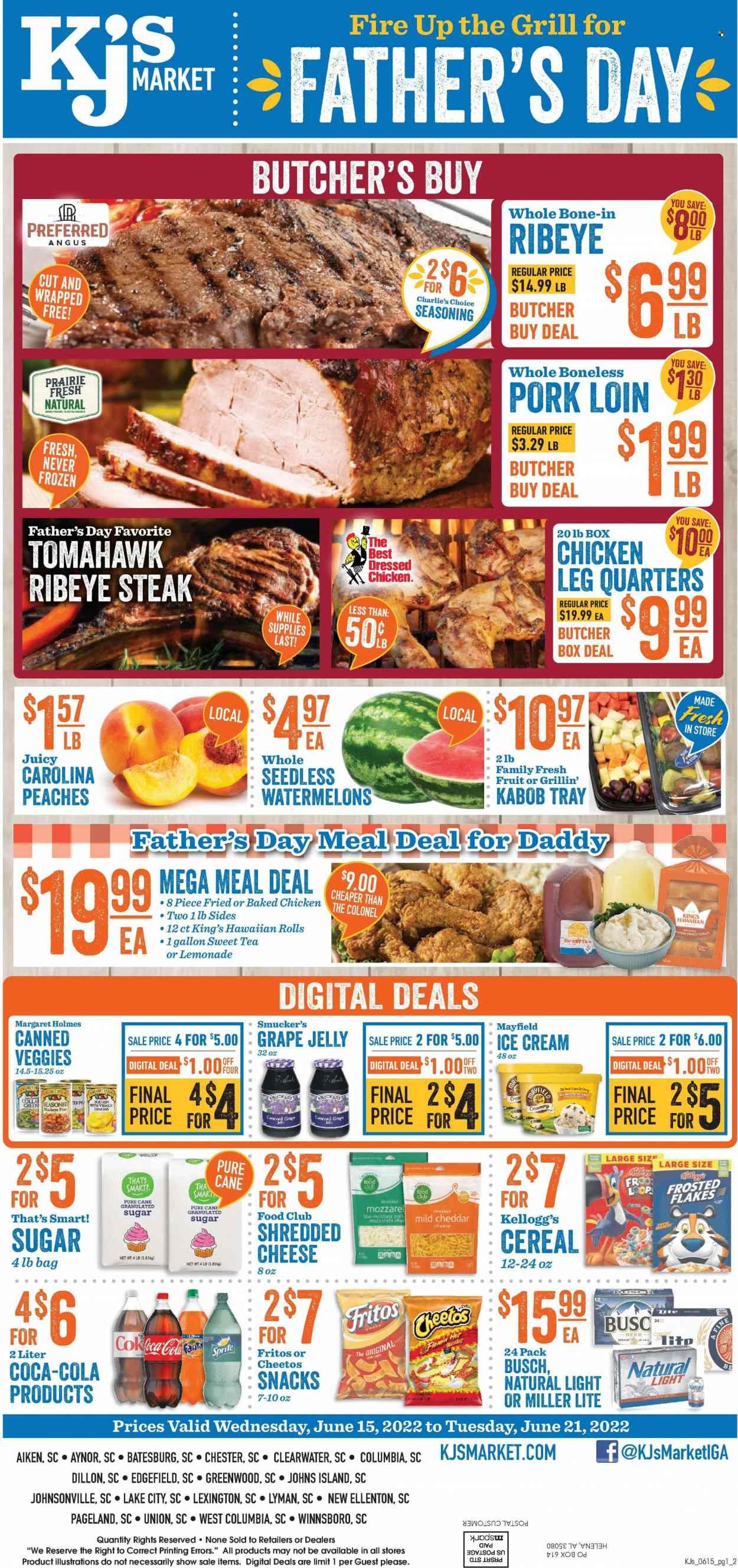 KJ´s Market (GA, SC) Weekly Ad Flyer June 15 to June 22