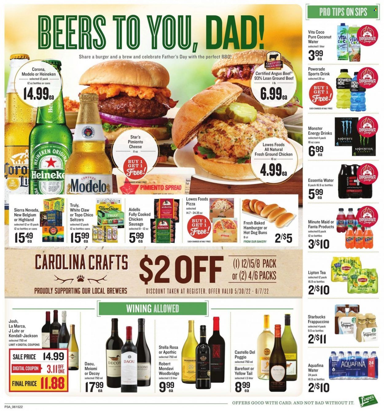 Lowes Foods (NC, SC) Weekly Ad Flyer June 15 to June 22