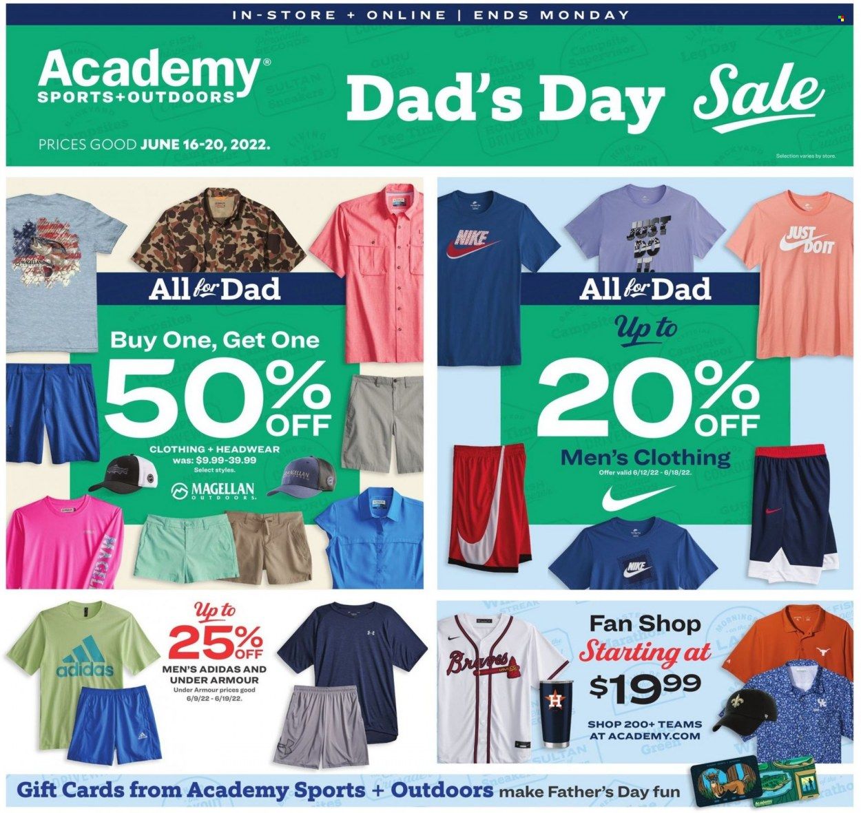 Academy Sports + Outdoors Weekly Ad Flyer June 15 to June 22