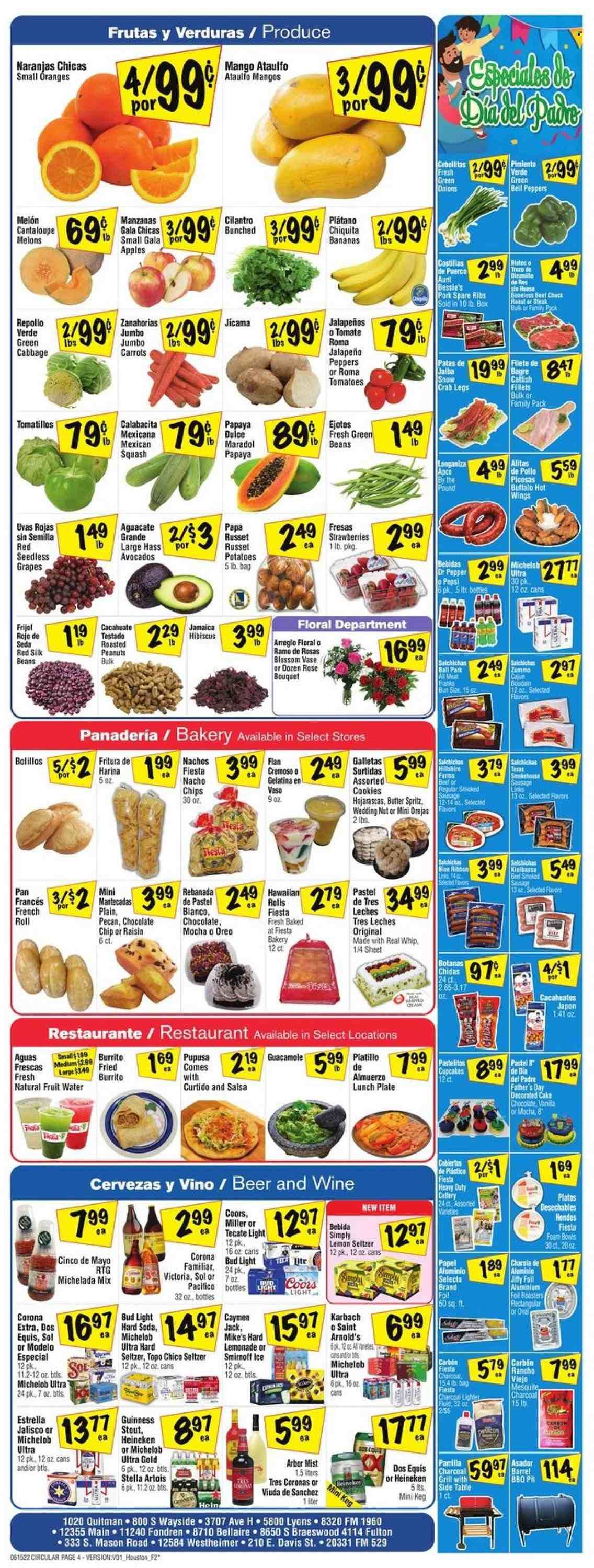 Fiesta Mart (TX) Weekly Ad Flyer June 15 to June 22