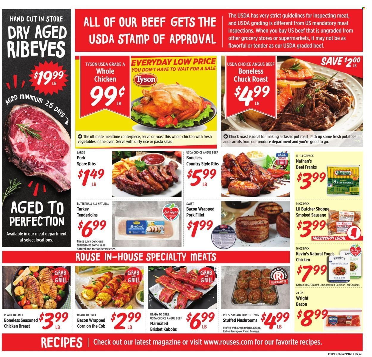 Rouses Markets (AL, LA, MS) Weekly Ad Flyer June 15 to June 22