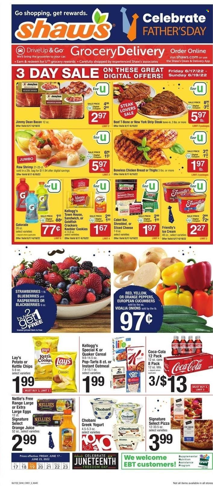 Shaw’s (MA, ME, NH, RI, VT) Weekly Ad Flyer June 16 to June 23