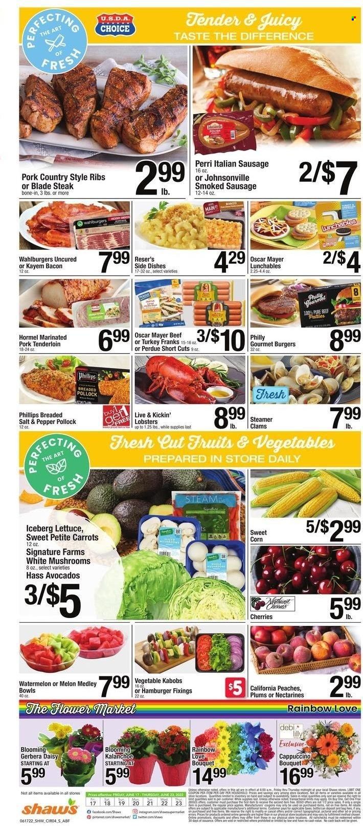 Shaw’s (MA, ME, NH, RI, VT) Weekly Ad Flyer June 16 to June 23