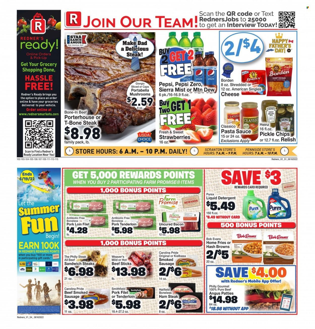 Redner's Markets (DE, MD, PA) Weekly Ad Flyer June 16 to June 23