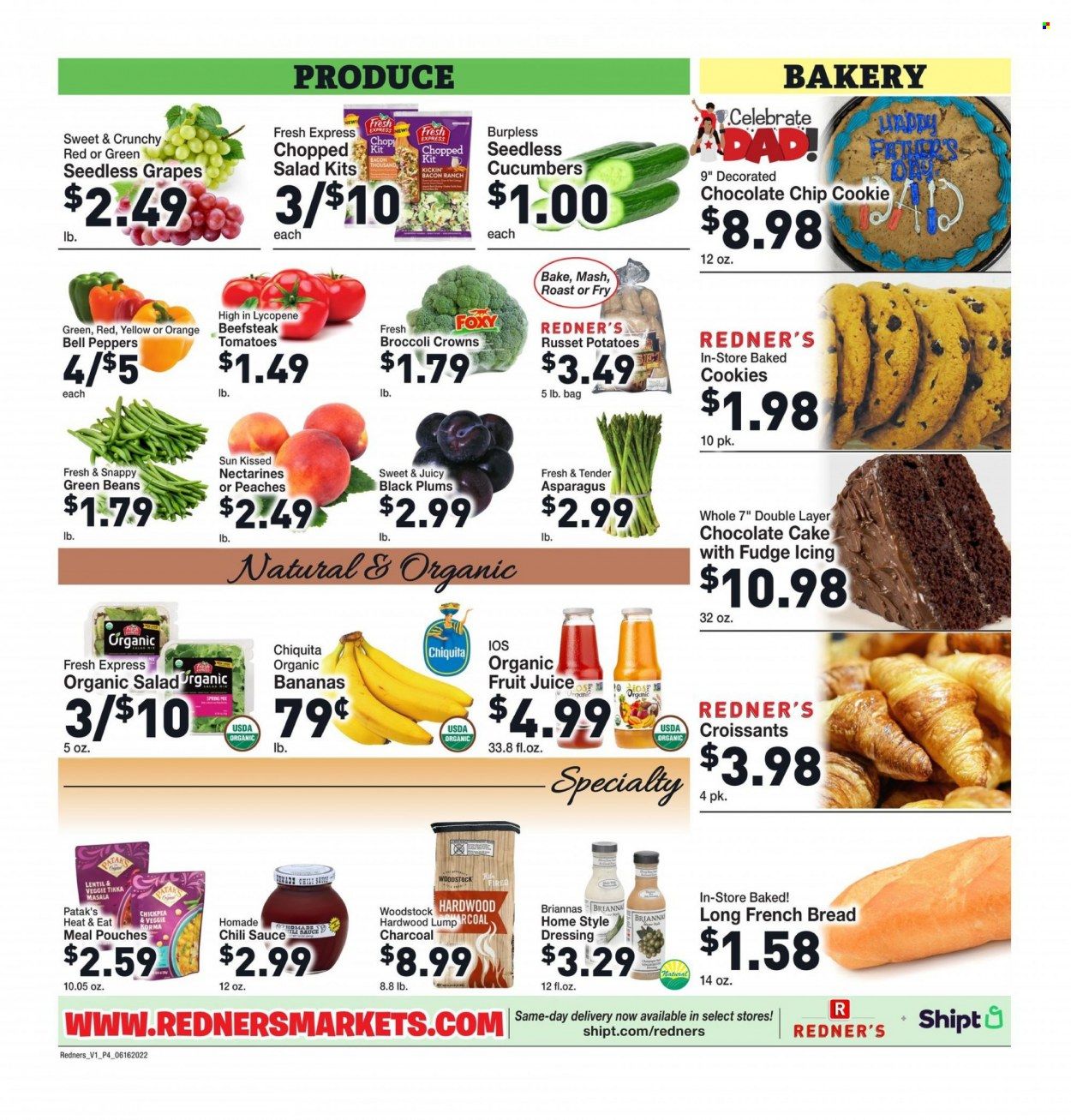 Redner's Markets (DE, MD, PA) Weekly Ad Flyer June 16 to June 23