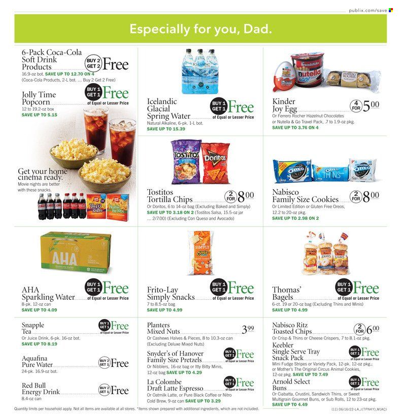 Publix (AL, FL, GA, NC, SC, TN) Weekly Ad Flyer June 16 to June 23