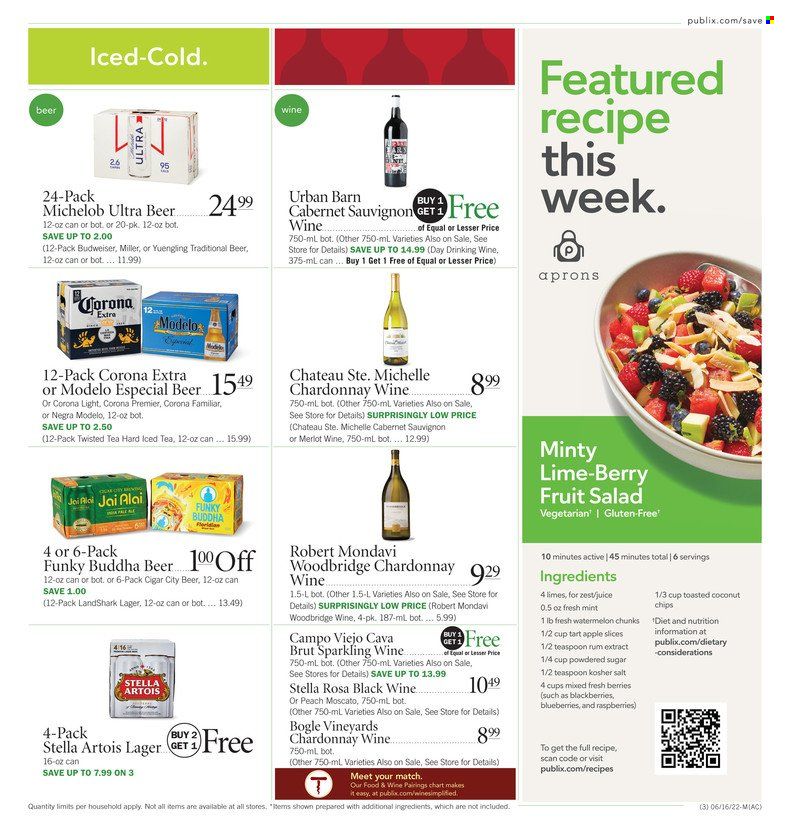 Publix (AL, FL, GA, NC, SC, TN) Weekly Ad Flyer June 16 to June 23