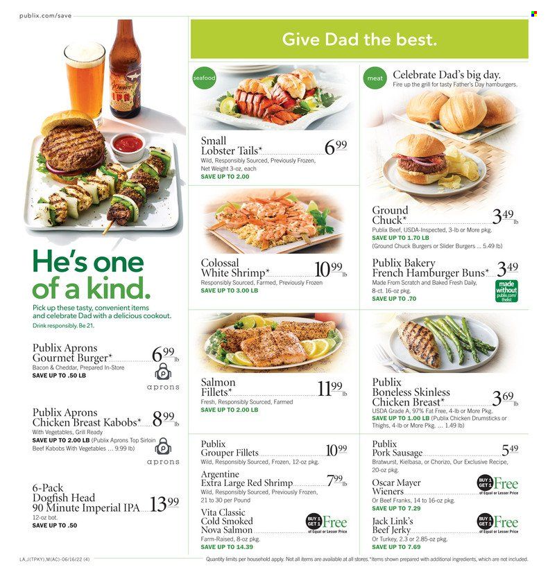 Publix (AL, FL, GA, NC, SC, TN) Weekly Ad Flyer June 16 to June 23