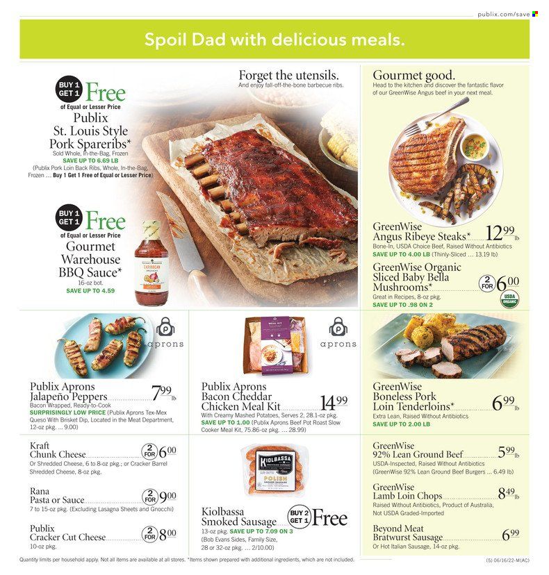Publix (AL, FL, GA, NC, SC, TN) Weekly Ad Flyer June 16 to June 23