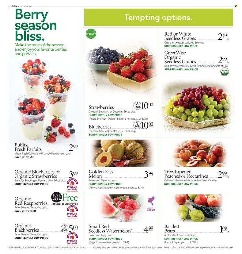 Publix (AL, FL, GA, NC, SC, TN) Weekly Ad Flyer June 16 to June 23