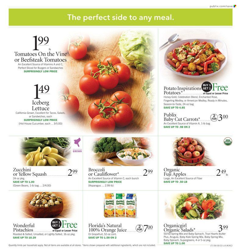 Publix (AL, FL, GA, NC, SC, TN) Weekly Ad Flyer June 16 to June 23
